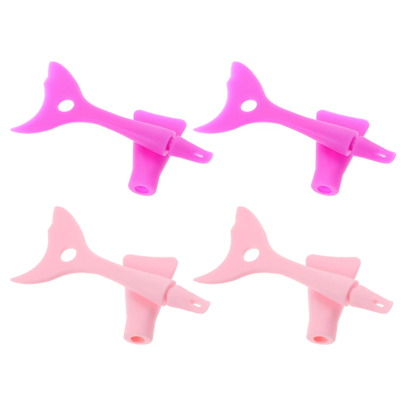 

4pcs Eye Makeup Assistant Tool Precision Application Reusable Silicone Eyeliner Stencils Wing Guide For Beginners