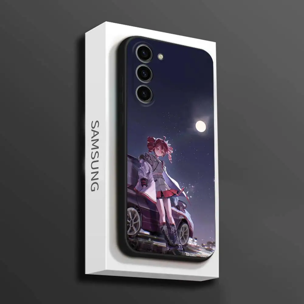 Ottieni me K-Kasane T-Teto per Samsung Galaxy A 73,72,51,53,52,71,22,5G,Nota,J7,8,9 Custodia morbida per telefono con cover nera