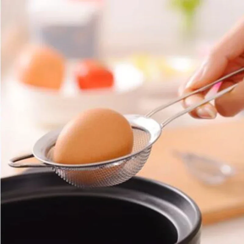 3pcs/set Stainless steel Wire Fine Mesh Oil Strainer Flour Colander Sieve Sifter Pastry Baking Tools kitchen accessories