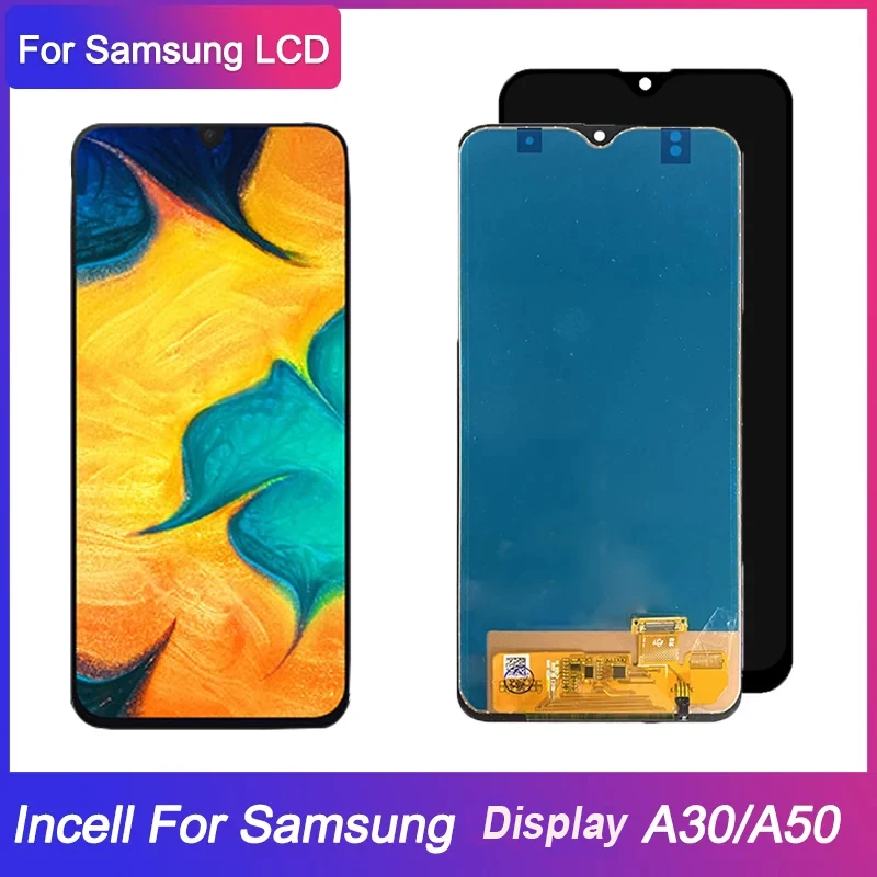 Pop 6,4-дюймовый ЖК-дисплей Incell для Samsung A30/A50, ЖК-дисплей A305 A305F A50 A505 A505F, дигитайзер сенсорного экрана в сборе