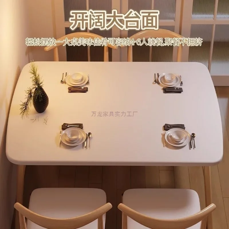 Nordic simple dining table combination household small apartment dining table and chairs table and chairs leisure chairs