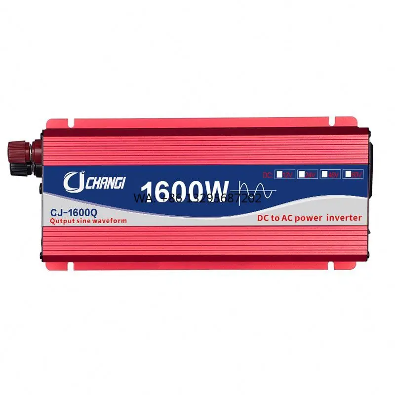 

Wholesale 1600W RV Portable Inverter Safe Efficient 12v 220v Sine Wave Converter Single DC AC Output 48v Input 110v Output OEM
