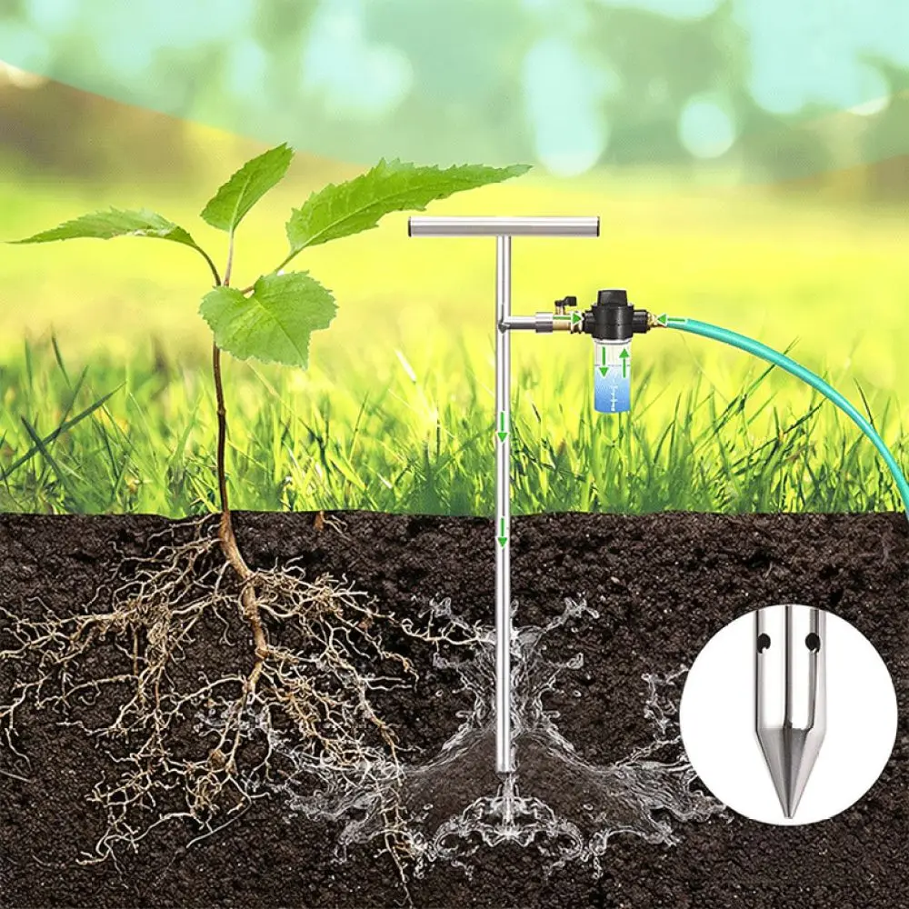 Garden Deep Root Irrigation Feeder For For Shenhaituo Watering Stake Fertilizer Applicator Efficient Soil Care Supplies