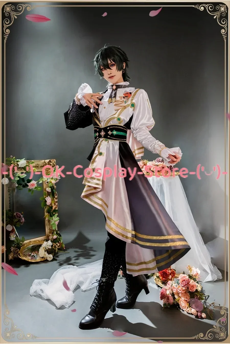 [صنع حسب الطلب] أزياء فرقة النجوم كاجيهيرا ميكا إتسوكي شو التأثيرية أزياء لعب الأدوار أزياء حفلات الهالوين كرنفال