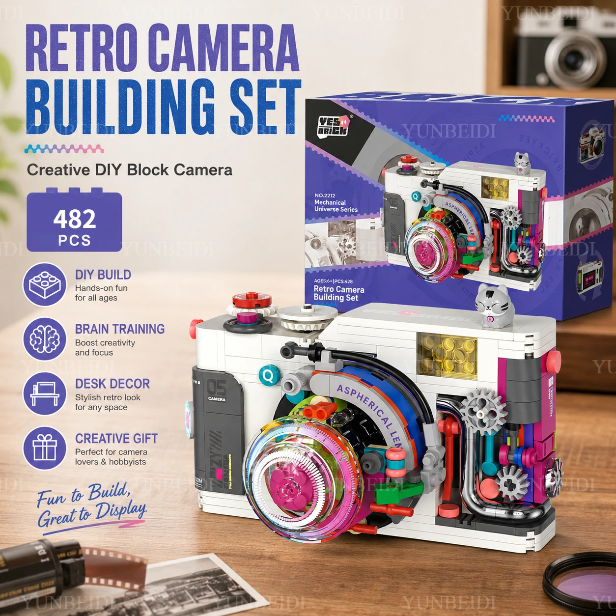 Building Block Vintage Camera  - огляд і ціна Collectible Vintage Cameras