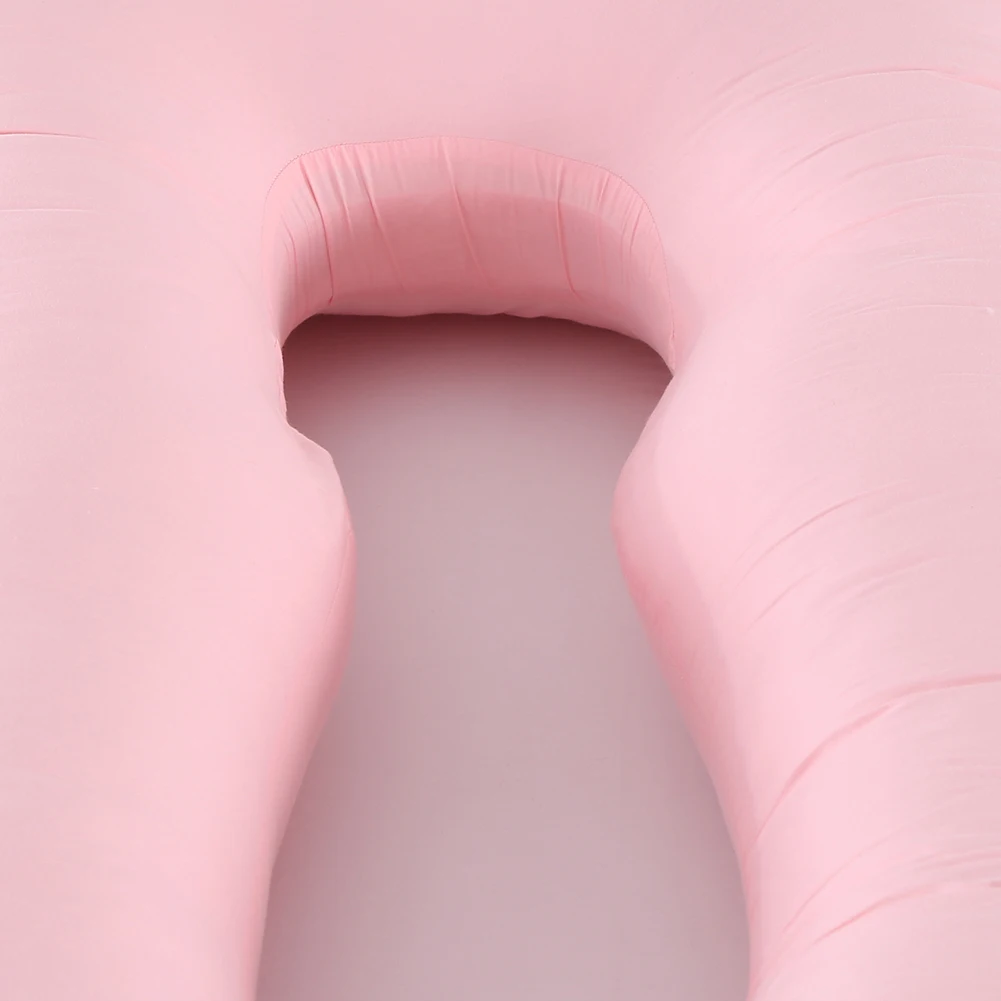 Federa per cuscino per maternità per biancheria da letto laterale a forma di U per donne incinte