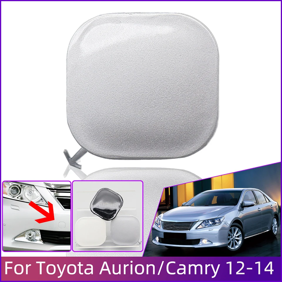 

Auto Accessories Front Bumper Tow Hook Cover Lid For Toyota Camry Aurion 2012 2013 2014 Towing Hook Trailer Cap Hood Garnish