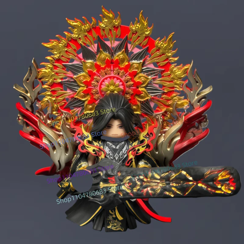 

Строительные блоки MOC Xiao Yan Emperor, мини-фигурка в сборе, модель дисплея, аниме, мультяшная игрушка, украшение, праздничный подарок, коллекционная