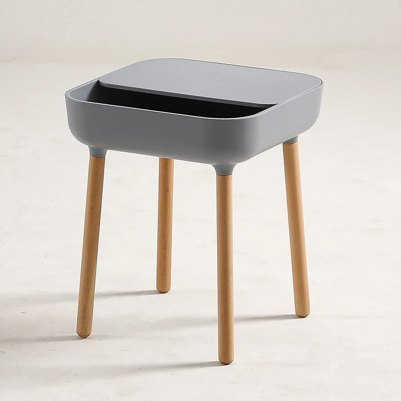 IHOME Square Coffee Table Simple Net Red Ins Personality Bedroom Tea Table Creative Living Room Side Table Outdoor Balcony Table