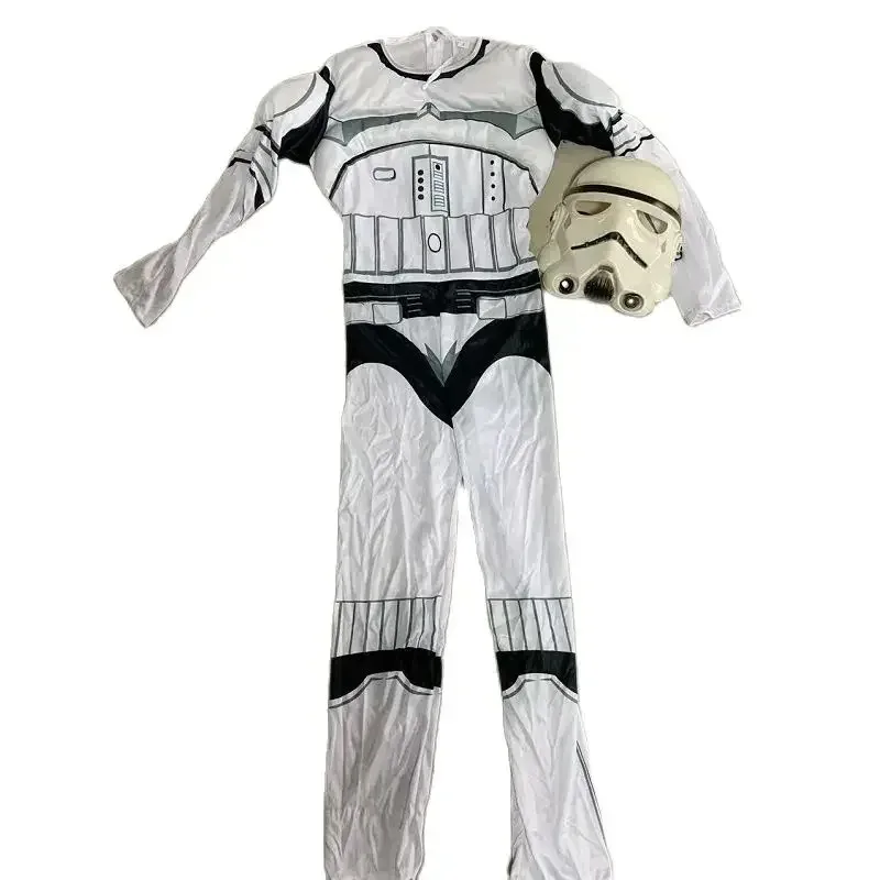 ♥ 2025 New Kids Black Warrior Cosplay Storm Trooper Darth Vader Anakin Skywalker Girl Wars Rey Party Costume Clot ★☆ly99