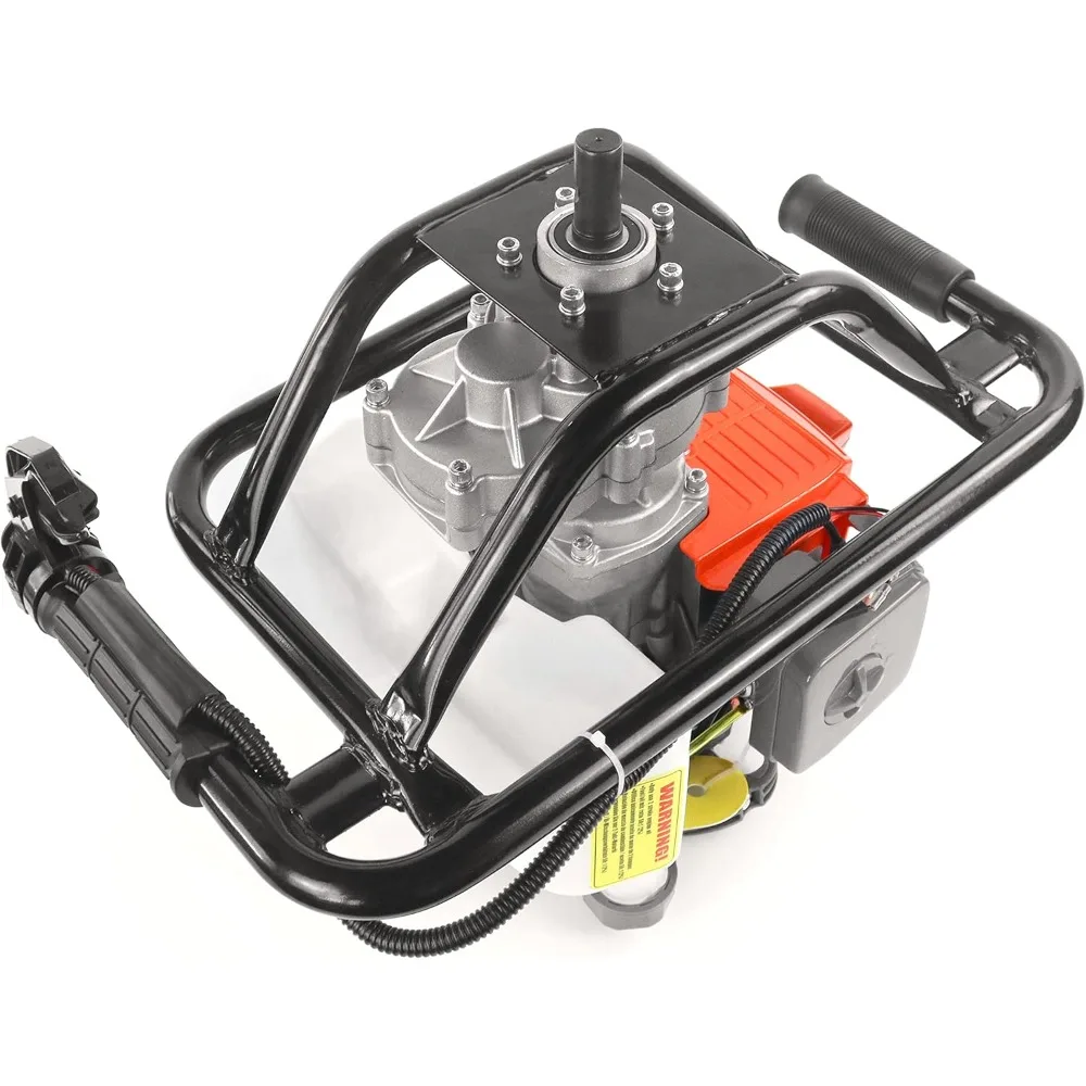 72CC 2-السكتة الدماغية تعمل بالغاز الأرض اوجير آخر ثقب السياج حفار + 4 6 8 اوجير لقم الثقب، حفر البنزين الحدود للحديقة والحديقة.