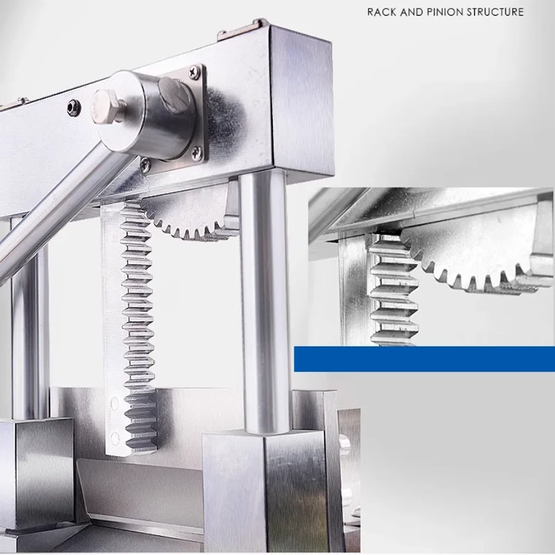 دليل اللحوم المجمدة العظام المنشار قطع آلة تقطيع الساق القاطع الأسماك الأضلاع العظام الشريط المقصلة آلة قطع #4