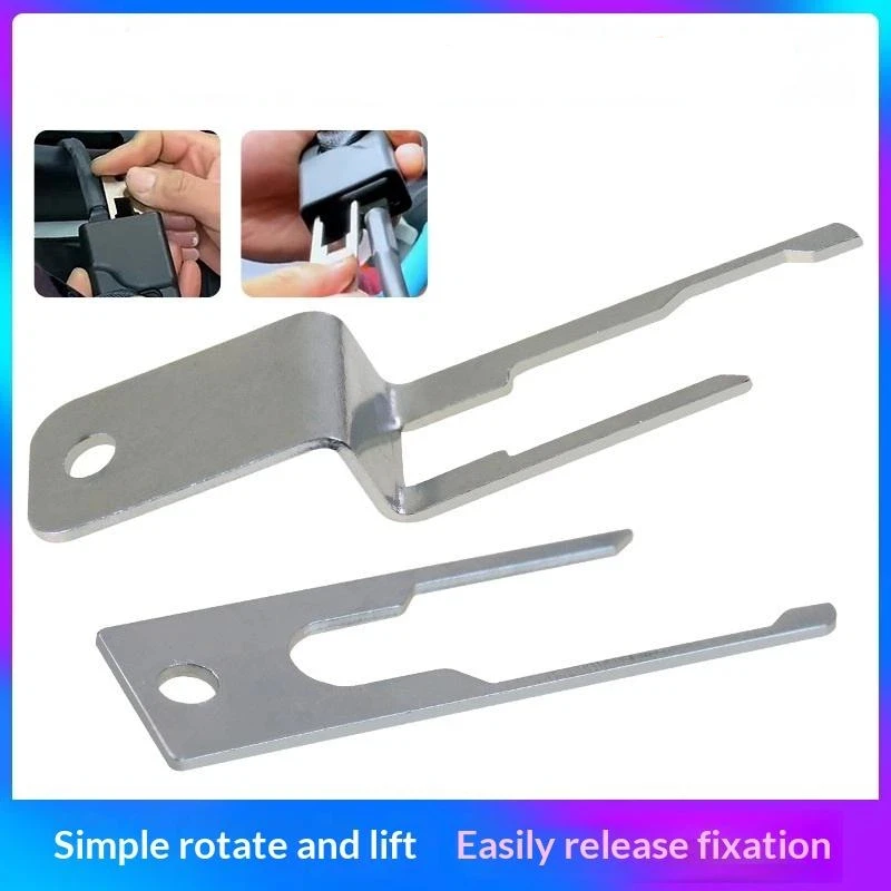 ~New Sale For Model 3 Y Seat Belt Removal Key Car Seat Buckle Release Tool Seat Belt Removal Special Tool Metal
