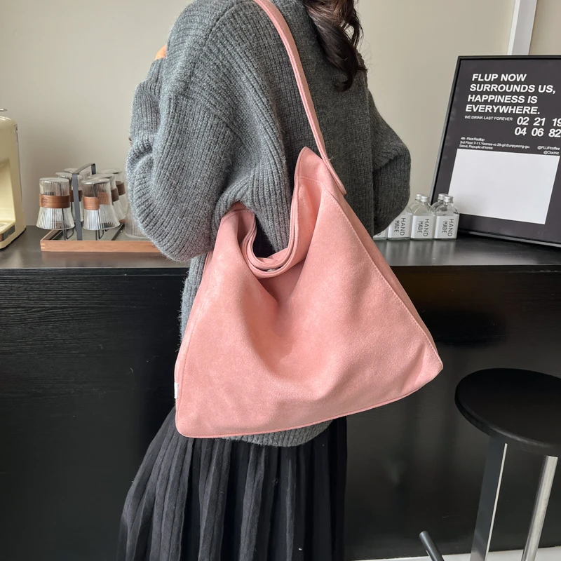 Zipper New Cotton Fabric Shoulder Bags Multi-function Advanced Feeling Crossbody Bags 2024 Fashion Large Size Solid Backpacks