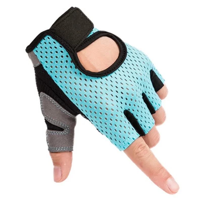 Breathable Workout Gloves Weight Lifting Fingerless Gym Fitness Exercise Half Finger Gloves for Powerlifting Women Men