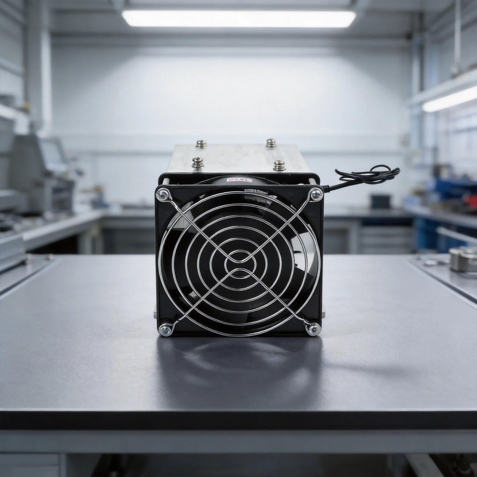 Heatsink with Integrated Fan for YS-S1 For three-Phase Relays 220V AC Aluminum Material Wide Temperature Range
