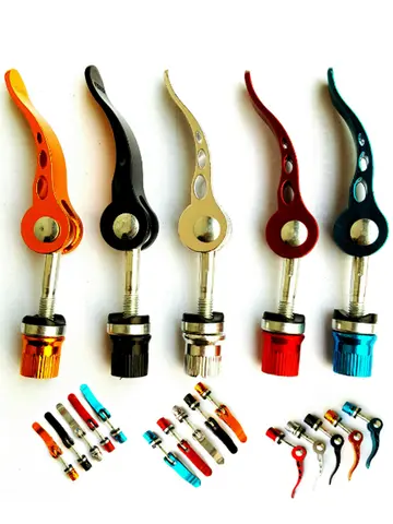 Bicycle Quick Release Aluminium Bike Seat Post Clamp Seatpost Mountain Bike Seat Tube Clamp Bicycle Accessories