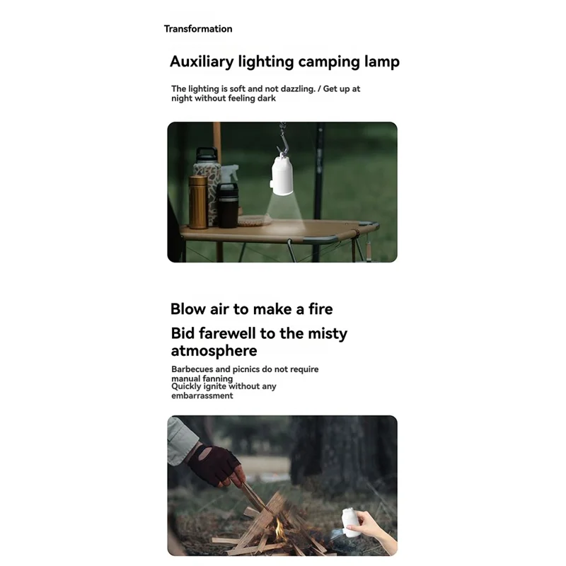 

BHTS-Portable Air Pump Camping Lantern Mini Electric Air Pump For Inflatable Mattress, Air Bed, Swimming Ring