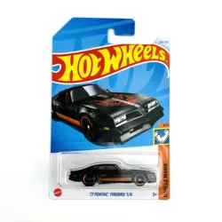 2024-206 Hot Wheels Cars 77 PONTIAC FIREBIRD T/A 1/64 Metal Die-cast Model Toy Vehicles