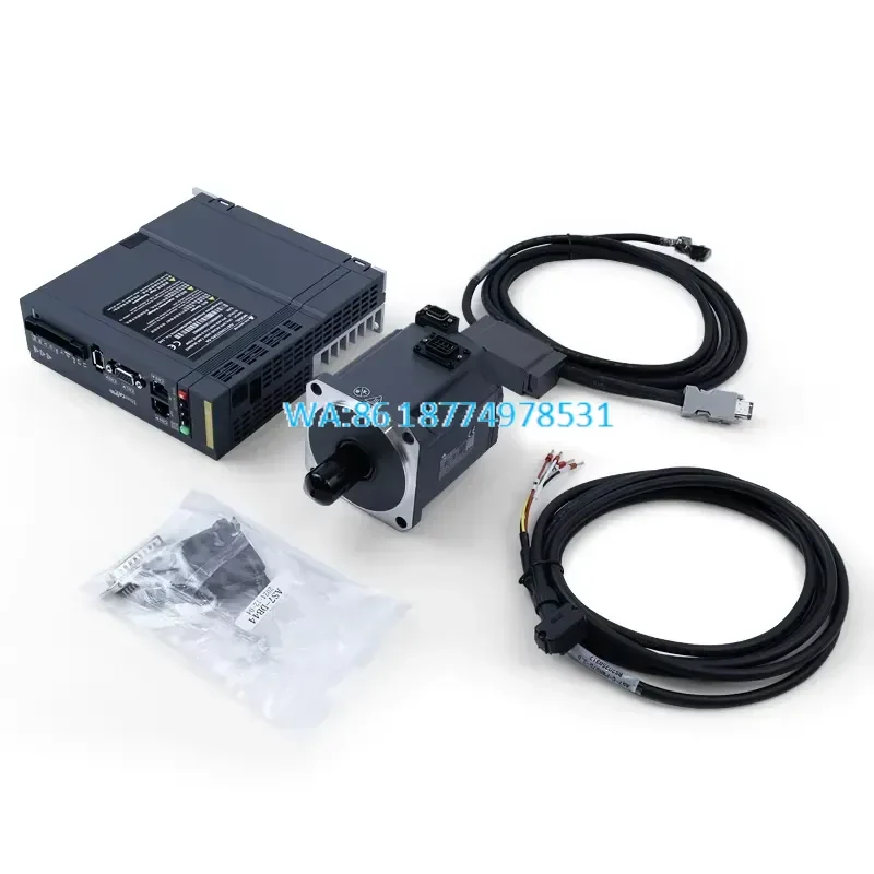 Wmwmnu for 80mm Frame 750W 2.39N.m 3000rpm AC Servo Motor with EtherCAT 220VAC Single Phase Servo Drive Kit