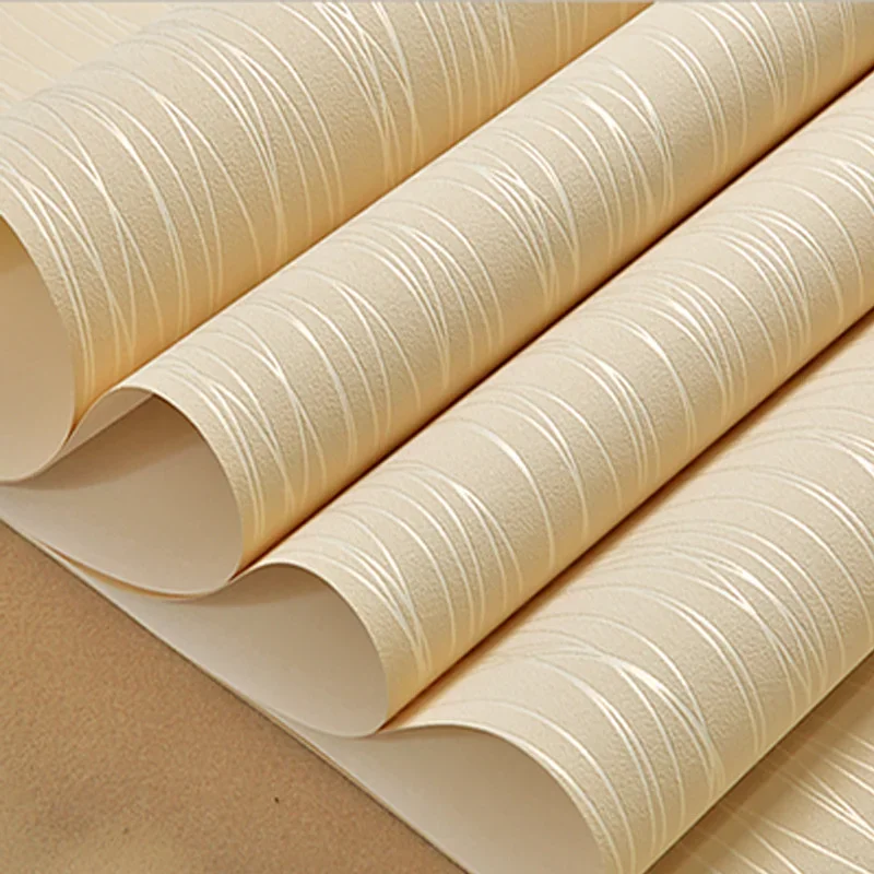 

Флизелиновые обои для спальни, гостиной, простые однотонные обои в простой полоску, фоновая стена, лунный свет, лес