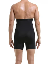 Men Tummy Control Shorts High Waist Underwear Slimming Shapewear Body Shaper Leg Boxer Briefs