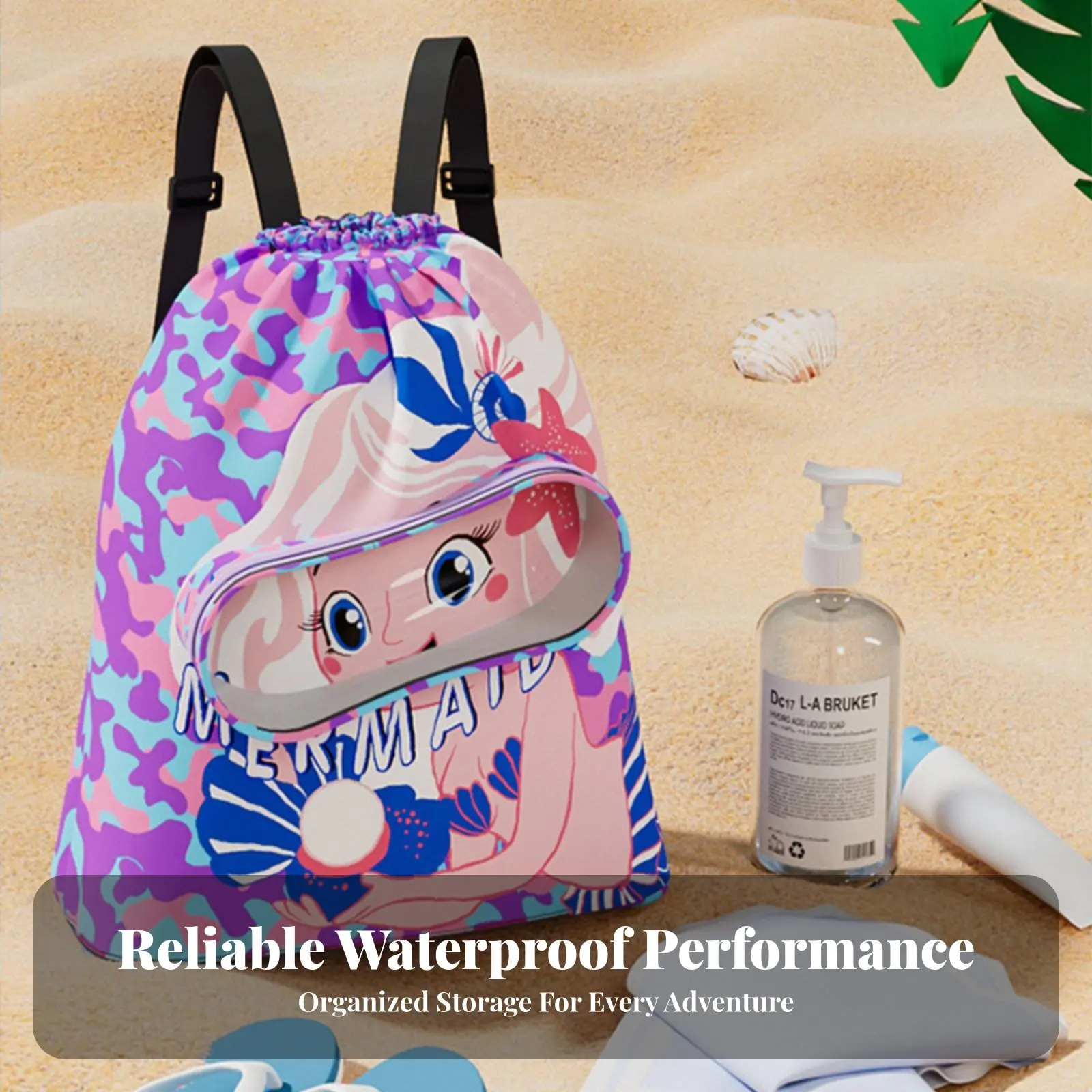 

Child S Waterproof Aquatic Bag Water-Resistant children's Dry Wet Separation Bag Dry Wet Separated Backpack Large Capacity