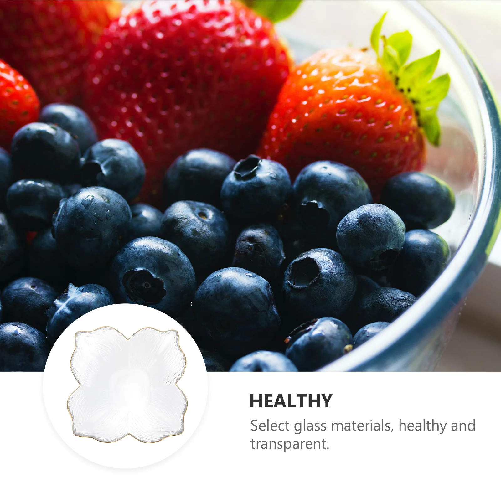 

1 шт. миска из стекла премиум-класса, креативный дизайн лепестков, миска для салата, десерта для домашней вечеринки, свадьбы, бара, ресторана