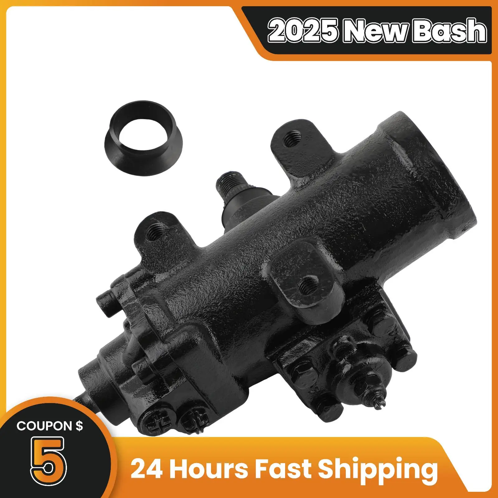 

Complete Power Steering Gear Box Assembly for Dodge Ram 1500 94-01 27-7539 black