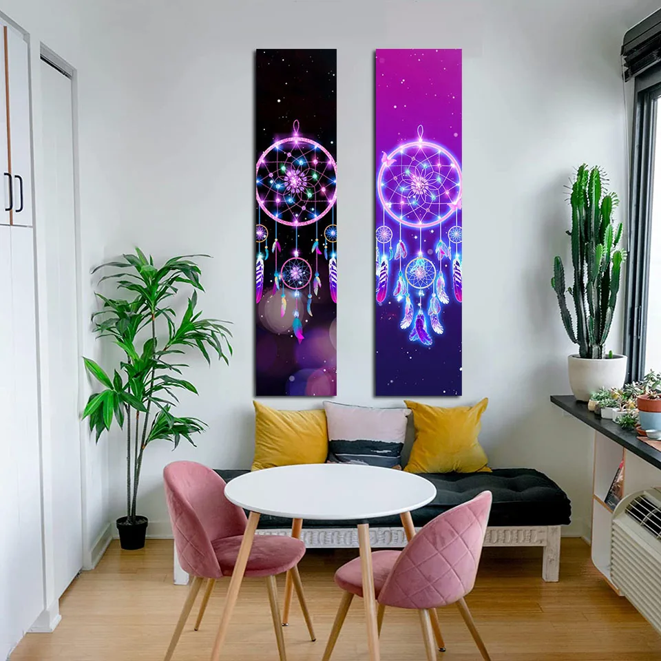 Diamond Painting Large Size 2023 New Bohemian Seven Chakras Mosaic Embroidery Multicolor Planet Butterfly Flower Home Decoration