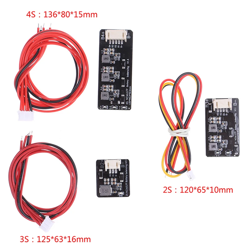 2S 3S 4S Active Balancer Board 1.2A Lifepo4 Lipo Li-ion Lithium Battery Energy Transfer Equalizer Module Inductive Version