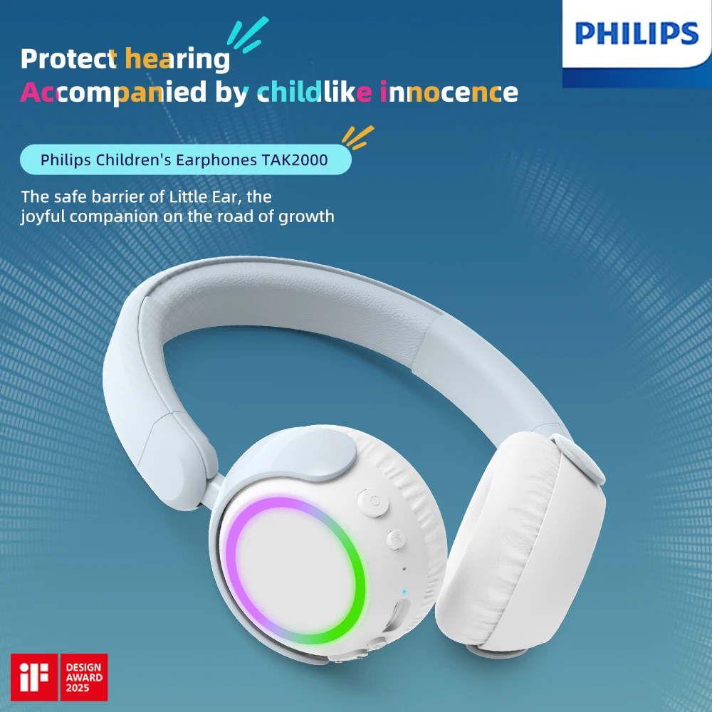 

Philips TAK4200 Mini Wireless Bluetooth headphones over-ear headphones light weight comfortable to wear suitable for children