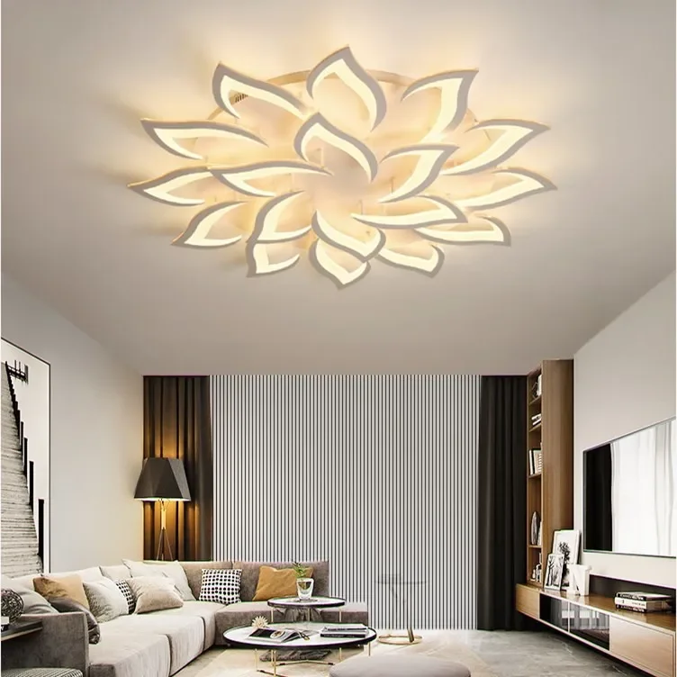 

New Led Ceiling Chandelier for Living Room Dining Room Bedroom Home Decorations Modern Led Chandelier Lamp Lighting Fixtures