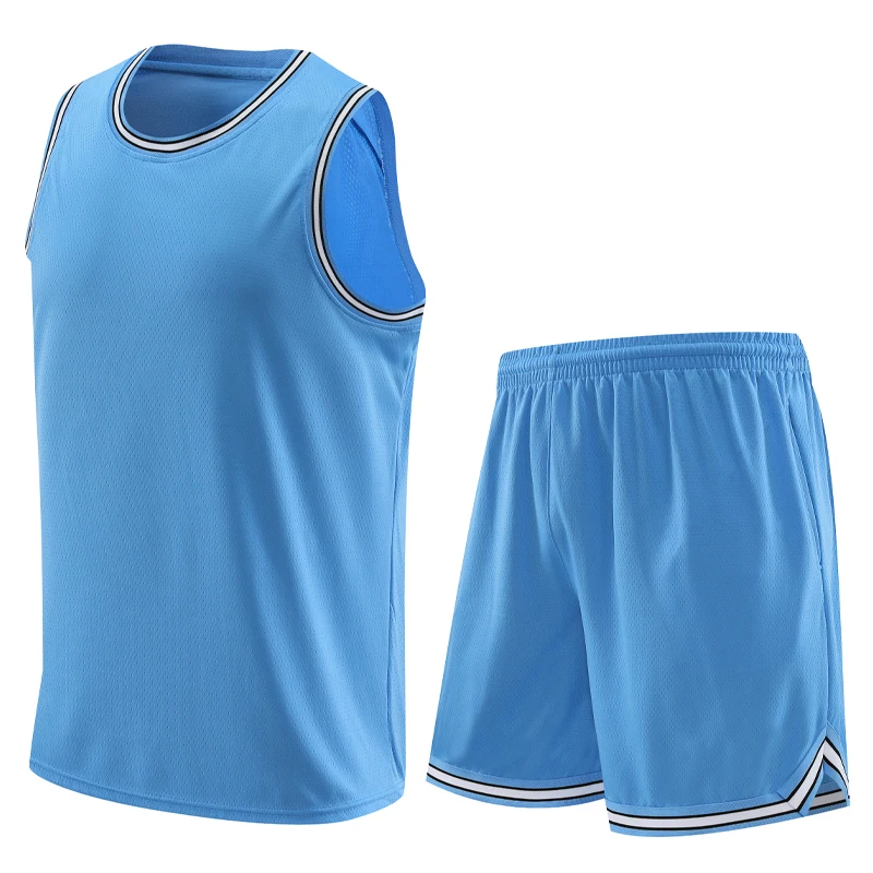 

Basketball Shirts Shorts Suit Men College Summer Team Training Team Uniforms Tracksuit Breathe Freely Quick Dry Sportswear Sets