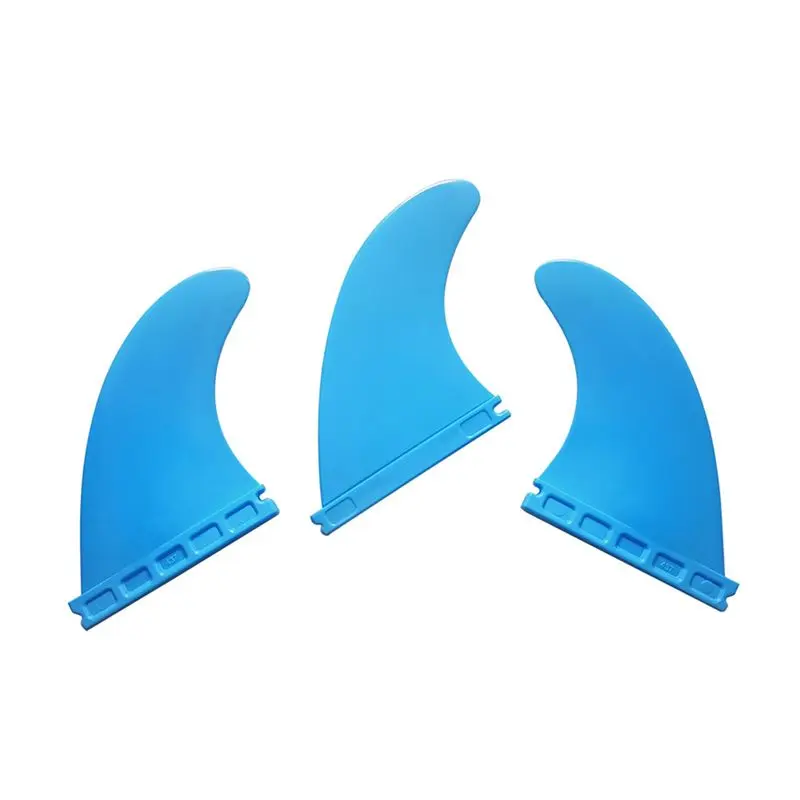 A28F-G5 Lot de 3 ailerons de planche de surf à languette unique pour surfcasting, accessoires de surf