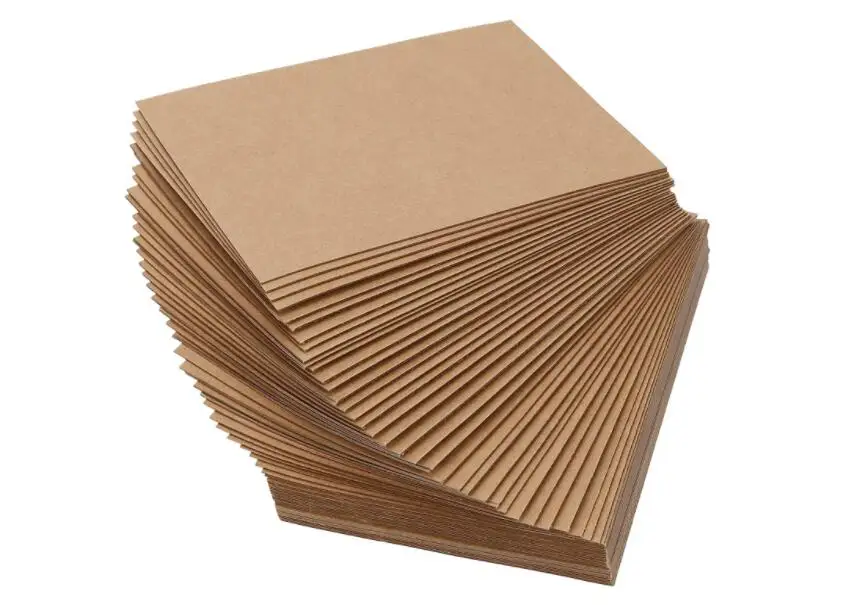 

A4 Size Thickness 1.5mm Kraft Chipboard Cardstock Cardboard For Paper Craft Book Binding Cardmaking - You Choose Quantity