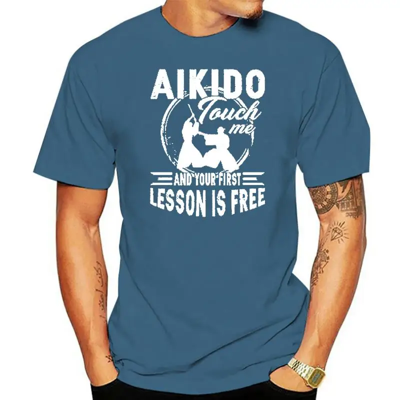 Camiseta masculina de Aikido, Presente clássico masculino, Hip Hop Trend, Melhor Formal, Verão, 3D, 2022