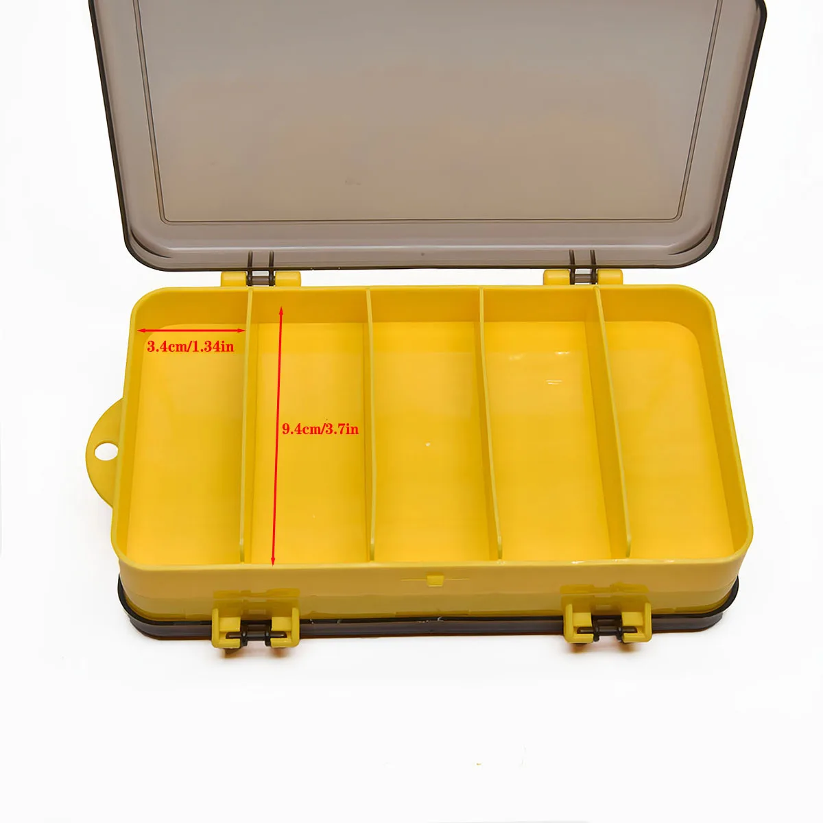 Double-Sided Tackle Box Fake Bait Lure Hook Storage Box Fishing Accessories Tool Storage Box Carp Wobbler Fishing Supplies