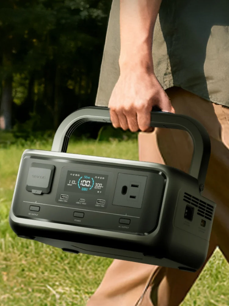 ALLPOWERS VOLIX P300 256Wh Tragbare Powerstation 300W LiFePO4-Akku Bluetooth-App-Steuerung USV-Funktion Solar-Generator für Camping Outdoor Notfall