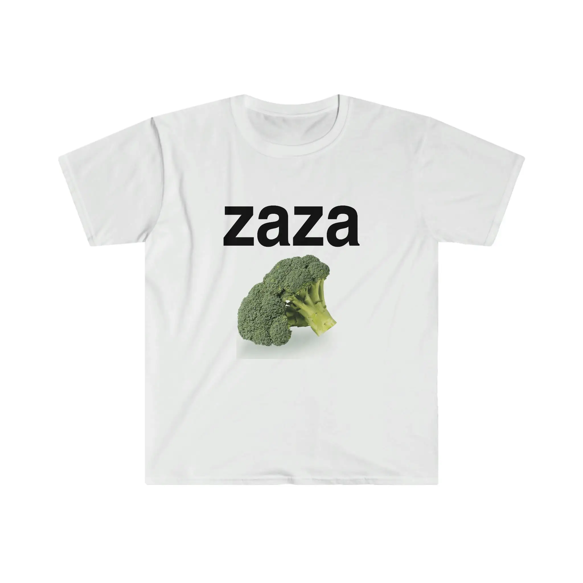 Funny Meme T Shirt Zaza Broccoli Sarcastic Joke Gift