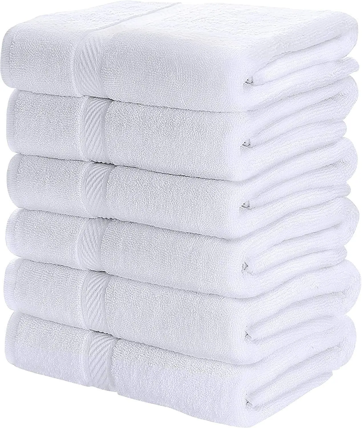 

100% Ring Spun Cotton (22 x 44 Inches) Lightweight and Highly Absorbent Quick Drying Towels, Premium Towels for Hotel