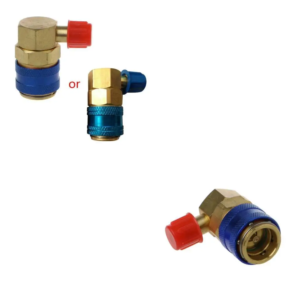 31BC High/Low Adapter Quick Coupling Conditioner Manifold Gauges Set Refrigerants Coolant Adjustable Quick Coupler