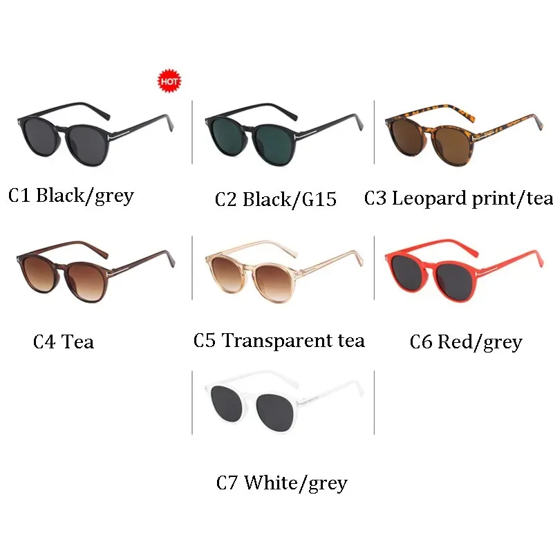 2024 Classic Retro Small Round Sunglasses Fashion Small Box Sunglasses Men and Women Trend Wild Sunglasses