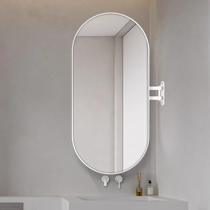 Creative Luxury Korean Wall Mirror Vanity Door Shower Round Mirrors Free Shipping Hallway Specchio Da Parete Room Decorations