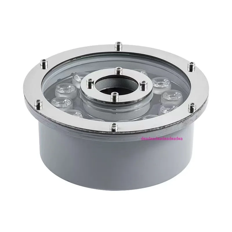 

LED underwater waterproof colorful pond fish pond landscape medium hole embedded dry spray underwater light