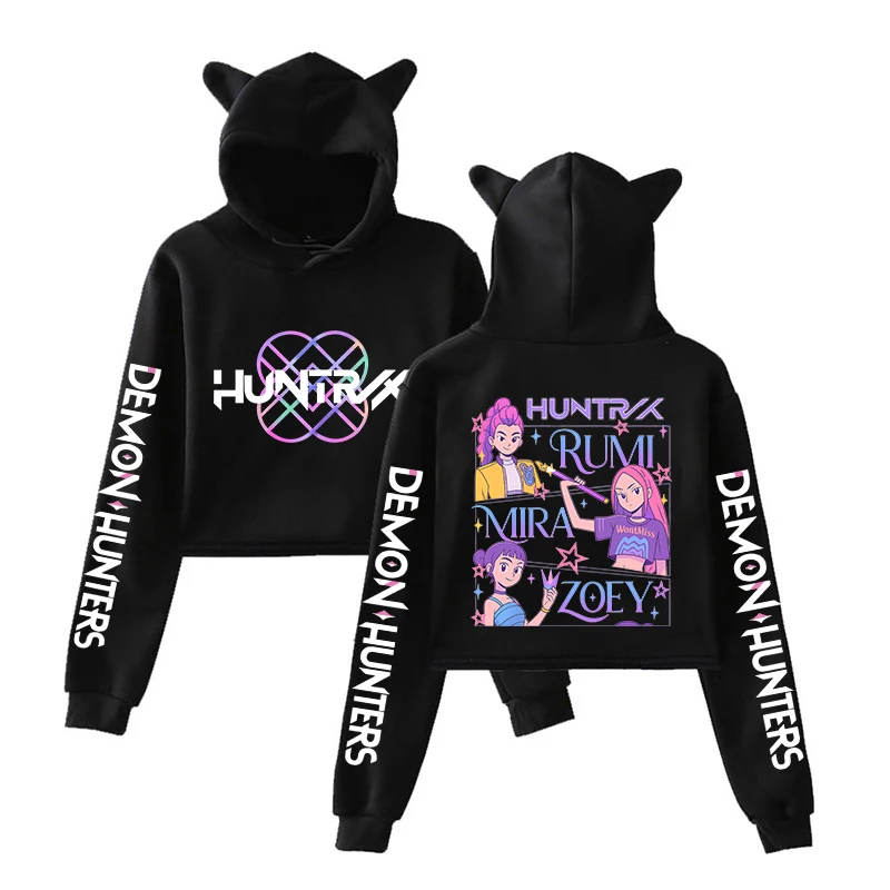Новая толстовка с принтом KPop Demon Hunters
