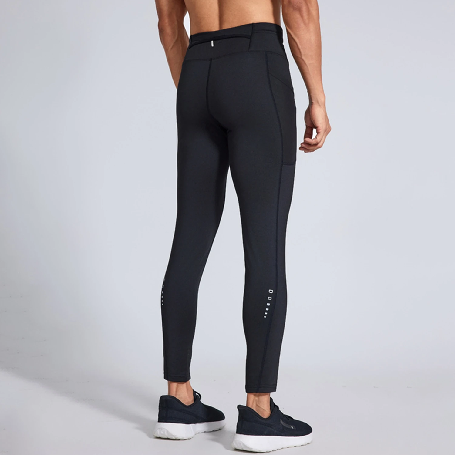 Men Women Winter Warmer Thicken Velvet Running Pants Leggings Outdoor Sports Fitness Yoga Basketball Cycling Hiking Long Tights