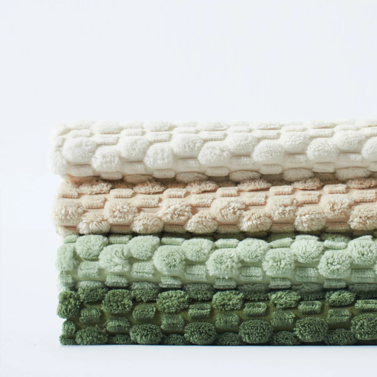 1 قطعة غطاء وسائد بتصميم حديث على الطراز بوهو الناعم على الوجهين ، ديكور منزلي محايد للمزرعة مربع سروال قصير مخطط