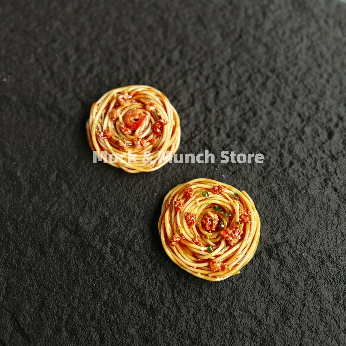 

Fake Shrimp & Meat Spaghetti - Realistic Italian Pasta Models, Photography Food Props, Restaurant Display Decor