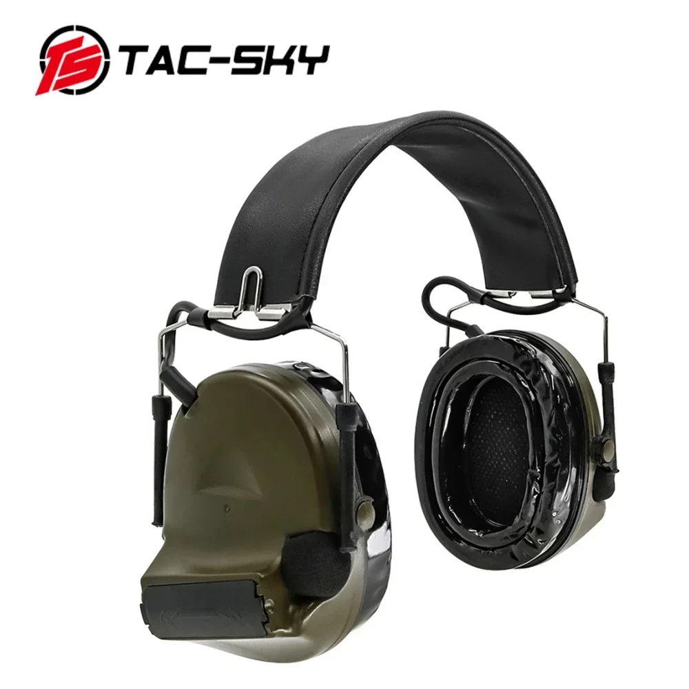 TS TAC-SKY Tactical COMTA II IPSC Microphone-less Silicone Earmuffs Electronic Hearing Protection Shooting Headse C2